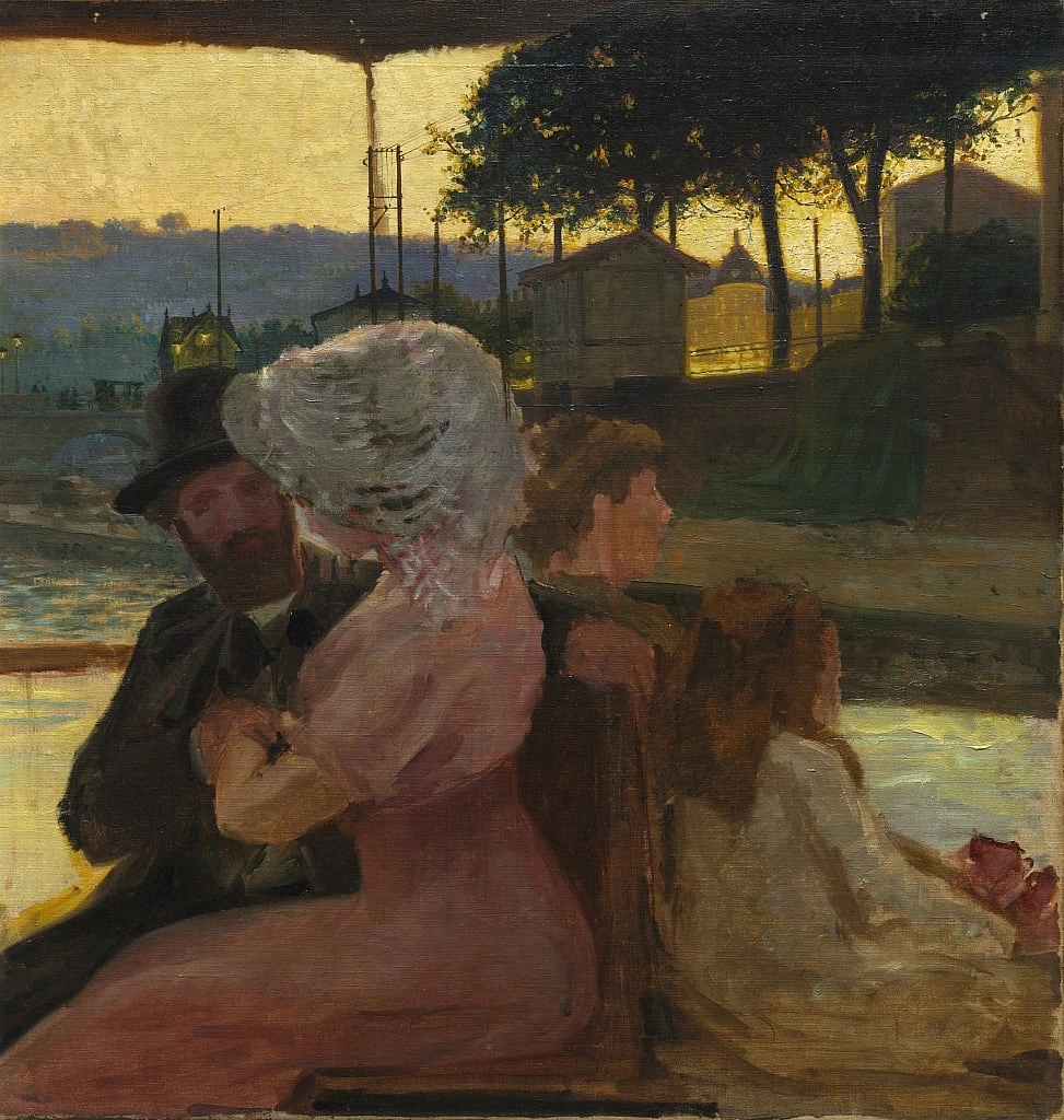 Sul fiume, 1895 - Cleveland Museum of Art